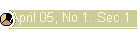 April 05, No 1. Sec 1