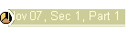 Nov 07, Sec 1, Part 1